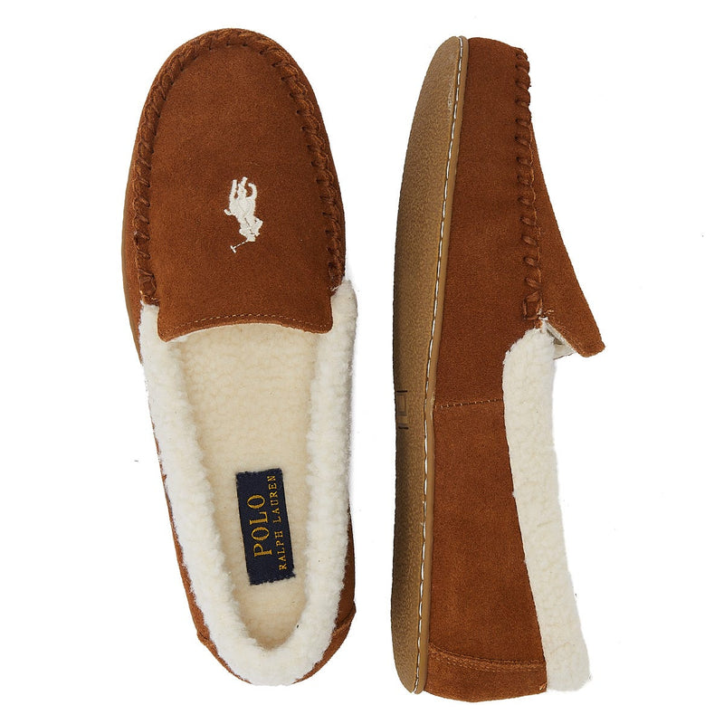 Pantoufles Ralph Lauren Collins Womens Snuff