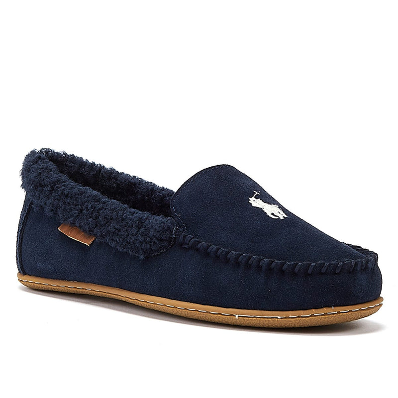 Pantoufles Ralph Lauren Collins Womens Navy