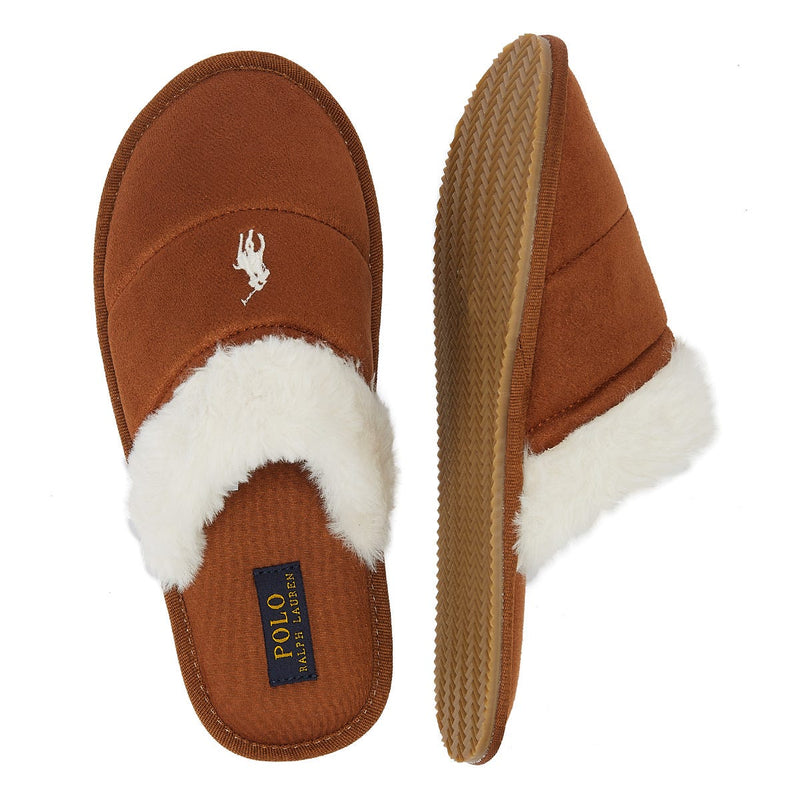 Ralph Lauren Kelcie Womens Snuff Slippers