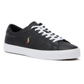 Ralph Lauren Longwood Leather Black Trainers