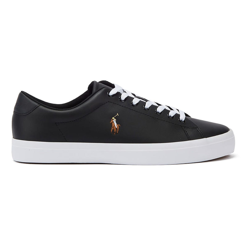 Ralph Lauren Longwood Leather Black Trainers