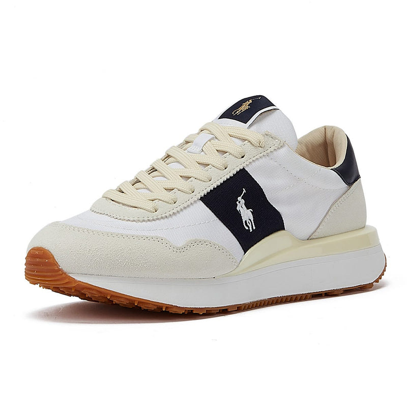 Ralph Lauren Train 89 Baskets Blanches / Newport