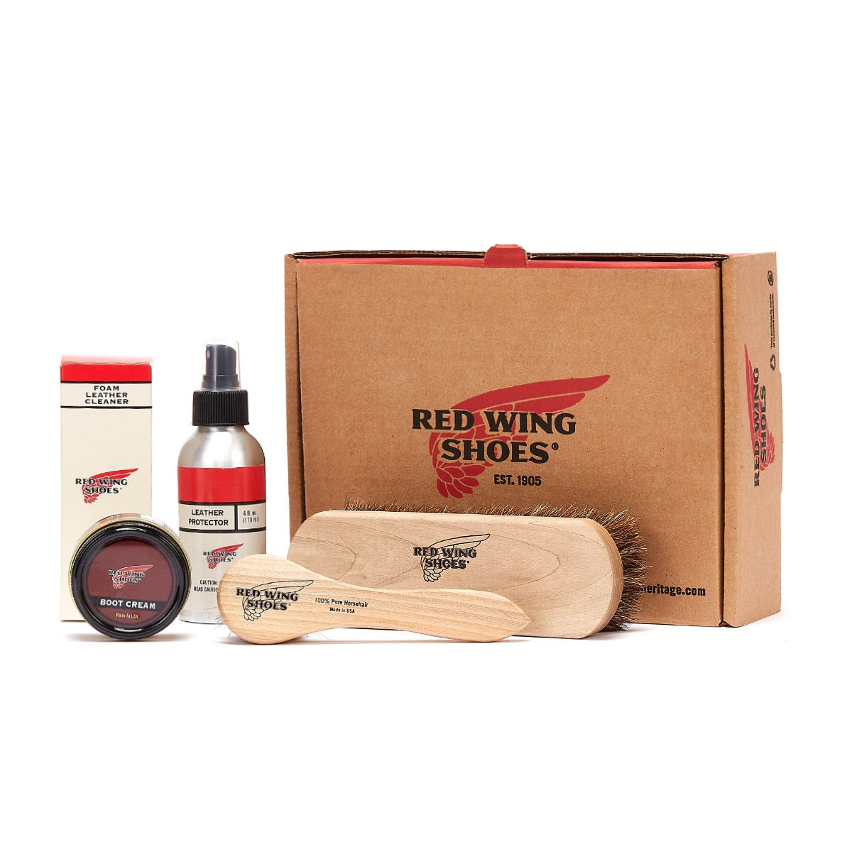 Kit d'entretien du cuir lisse Red Wing