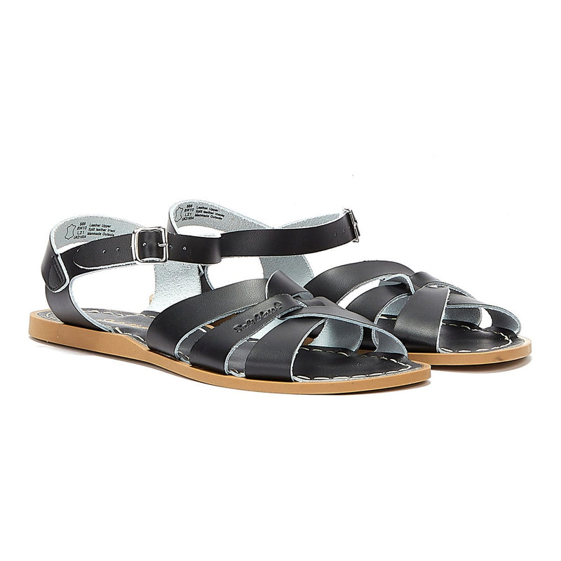 Salt Water Original Womens Black Sandals