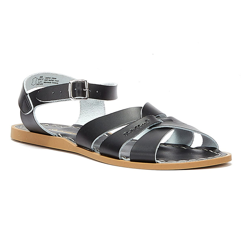 Salt Water Original Womens Black Sandals