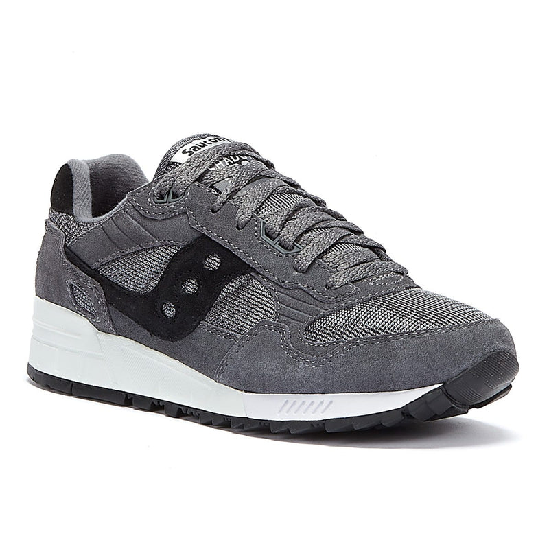 Saucony Shadow 5000 Vintage Mens Dark Grey / White Trainers