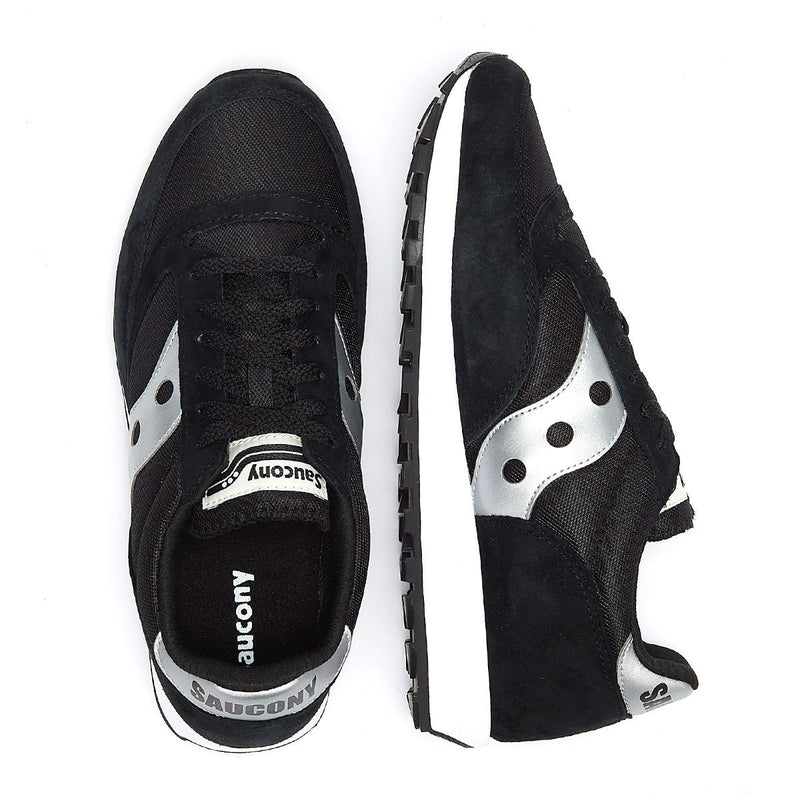 Saucony Jazz 81 Mens Black / Silver Trainers