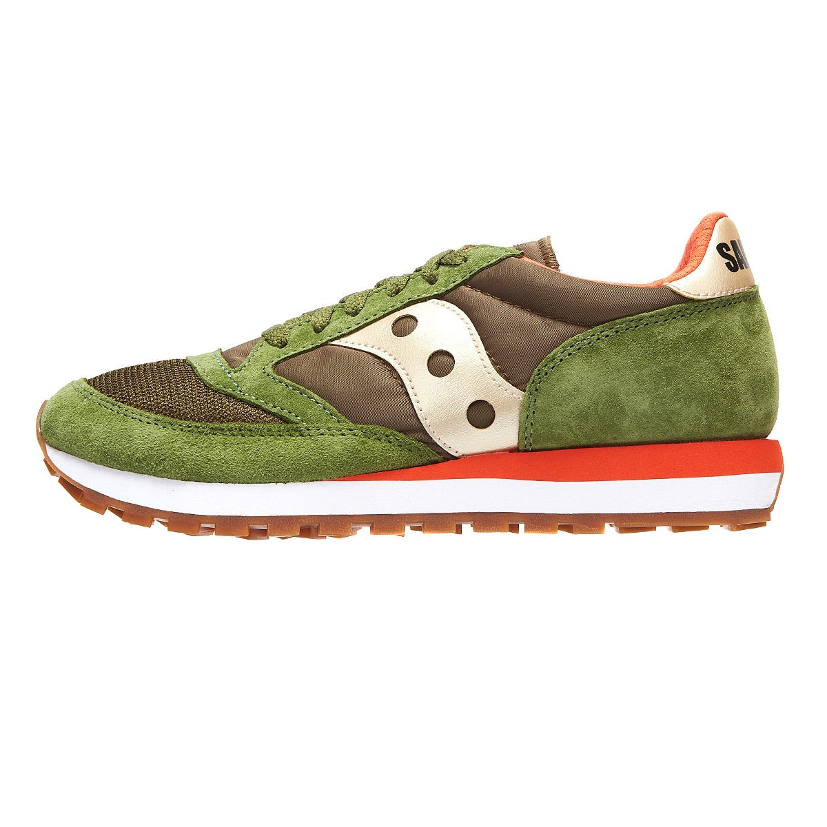 Saucony Jazz 81 Mens Green / Orange Trainers