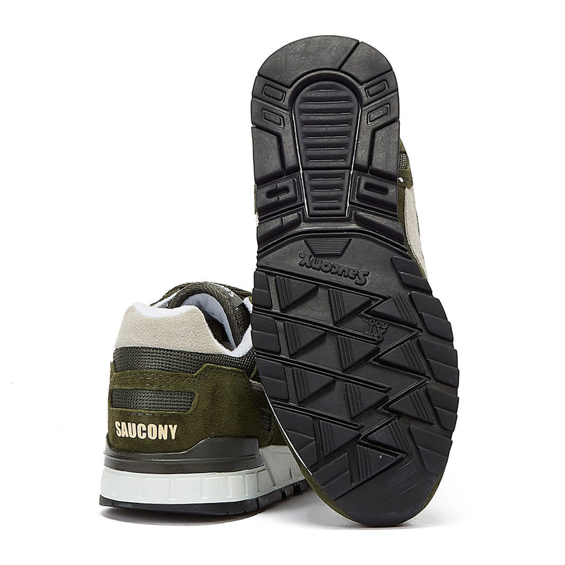 Saucony Shadow 5000 Mens Green / Silver Trainers