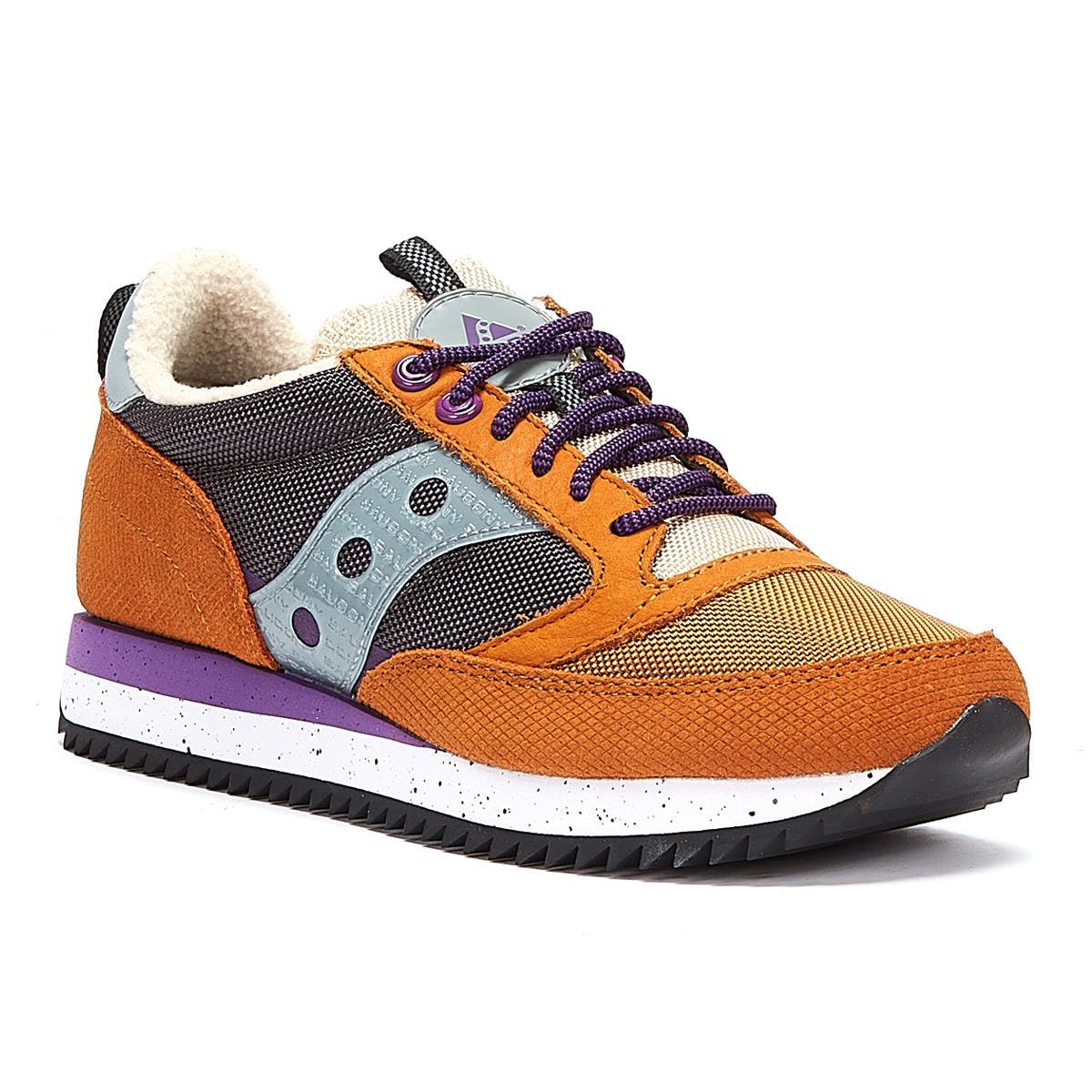 Saucony Jazz 81 Mens Orange / Purple Trainers