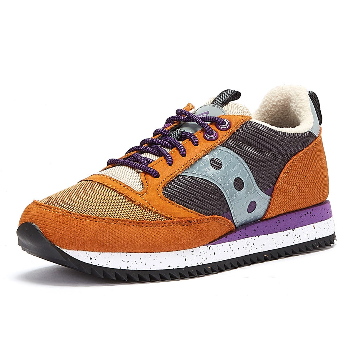 Saucony Jazz 81 Mens Orange / Purple Trainers