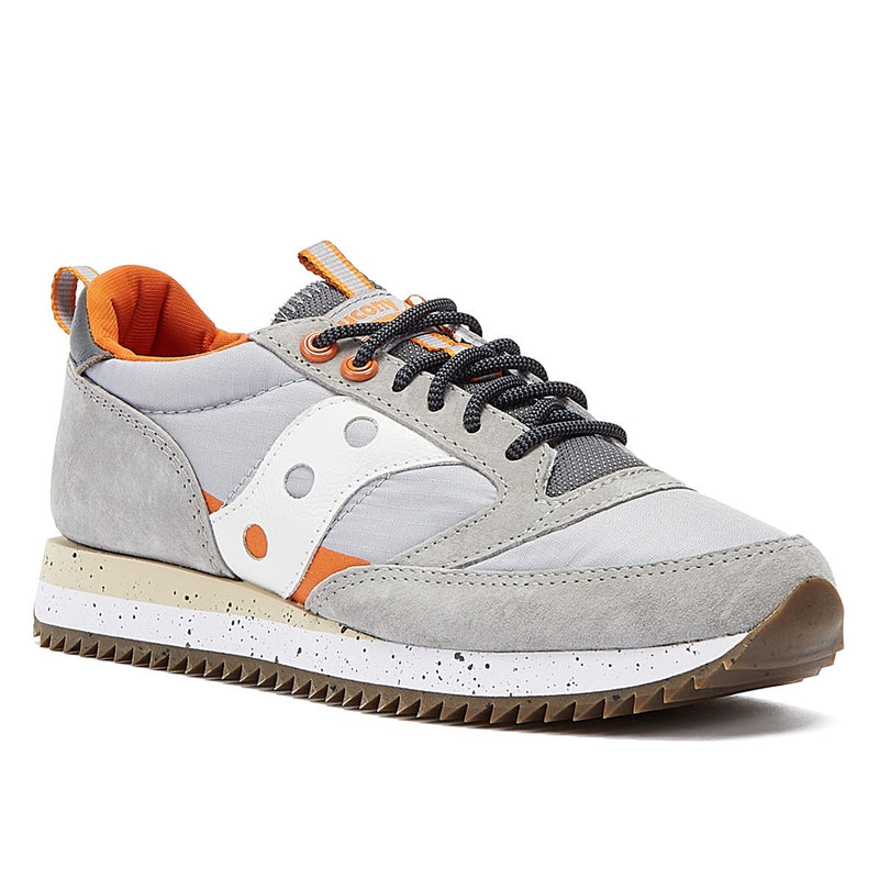 Saucony Jazz 81 Mens Grey / Orange Trainers