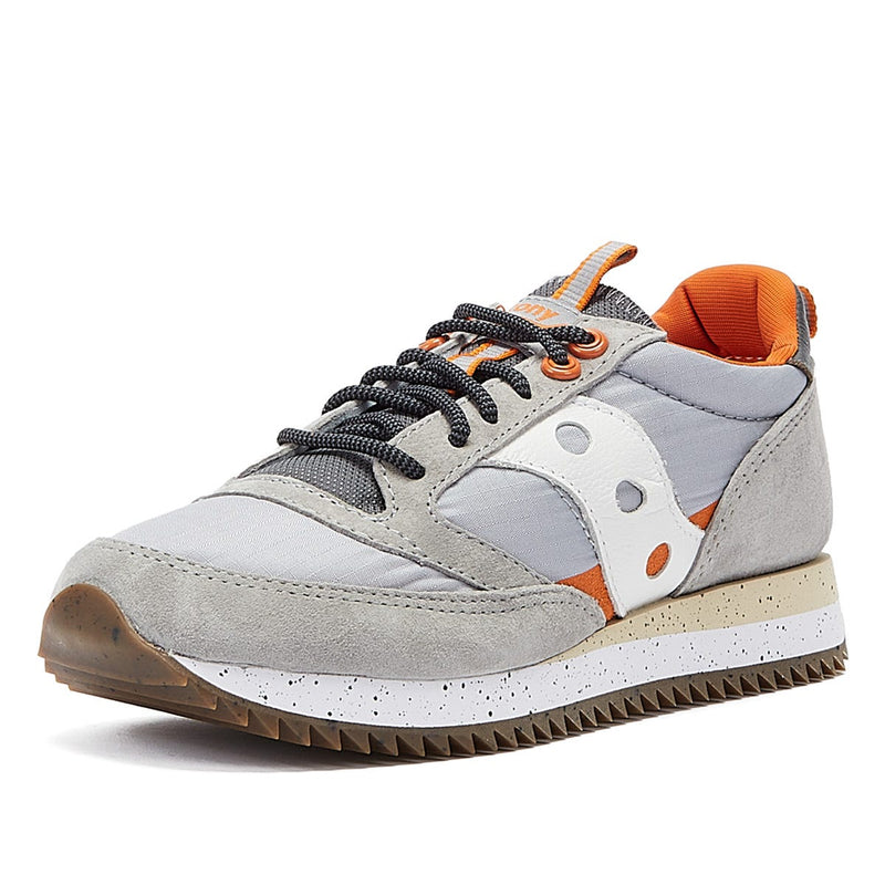 Saucony Jazz 81 Mens Grey / Orange Trainers