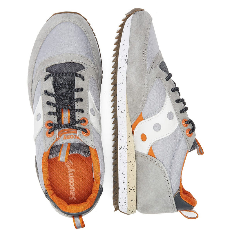 Saucony Jazz 81 Mens Grey / Orange Trainers