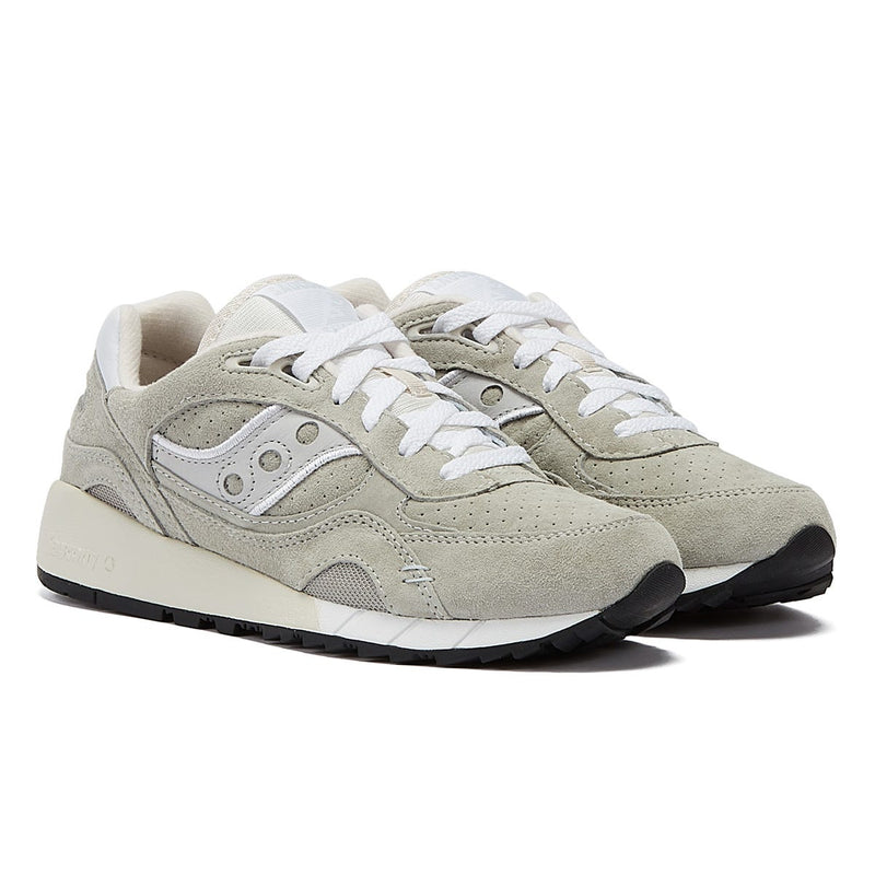 Saucony Shadow 6000 Suede Premium Mens Grey Trainers