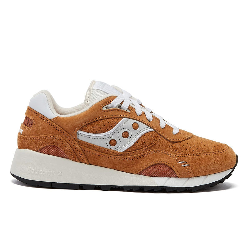 Saucony Shadow 6000 Suede Premium Mens Orange Trainers