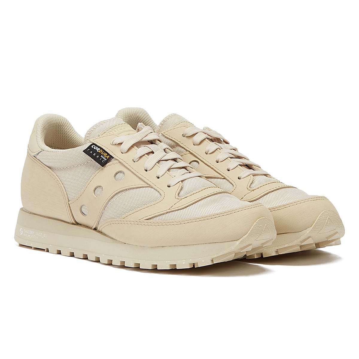 Saucony Jazz 81 Cordura Mens Sand Trainers