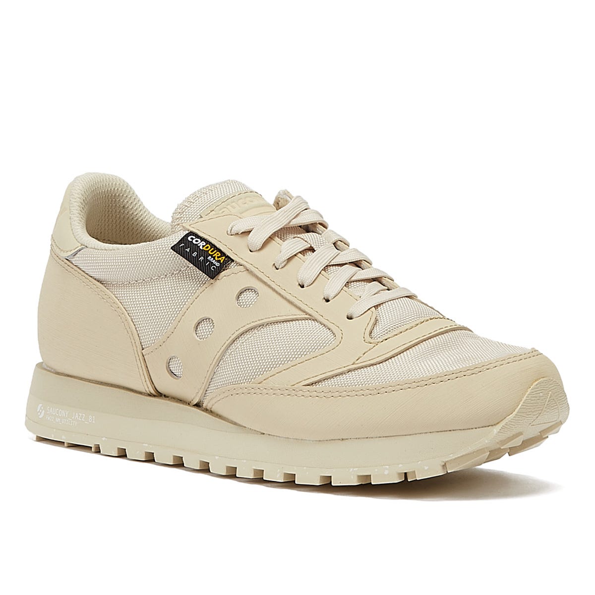 Saucony Jazz 81 Cordura Mens Sand Trainers