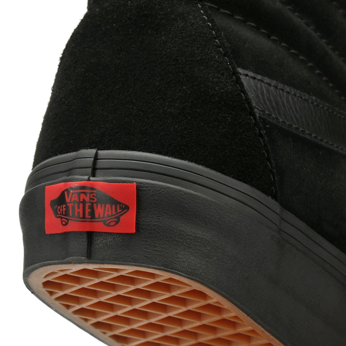 Vans SK8-Hi Baskets En Daim Noires Pour Femmes