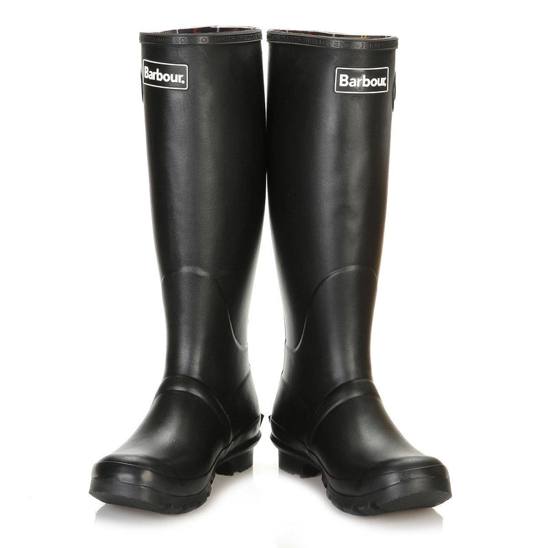 Barbour Mens Bede Black Wellington Boots