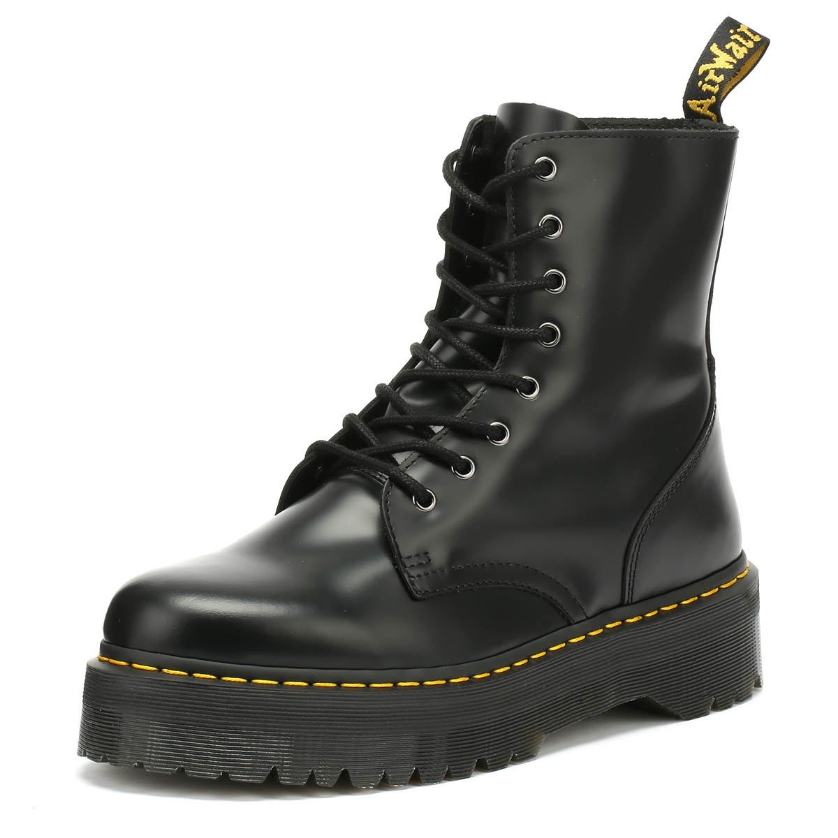 Dr. Martens Jadon Smooth Homme Noir Platform Bottes