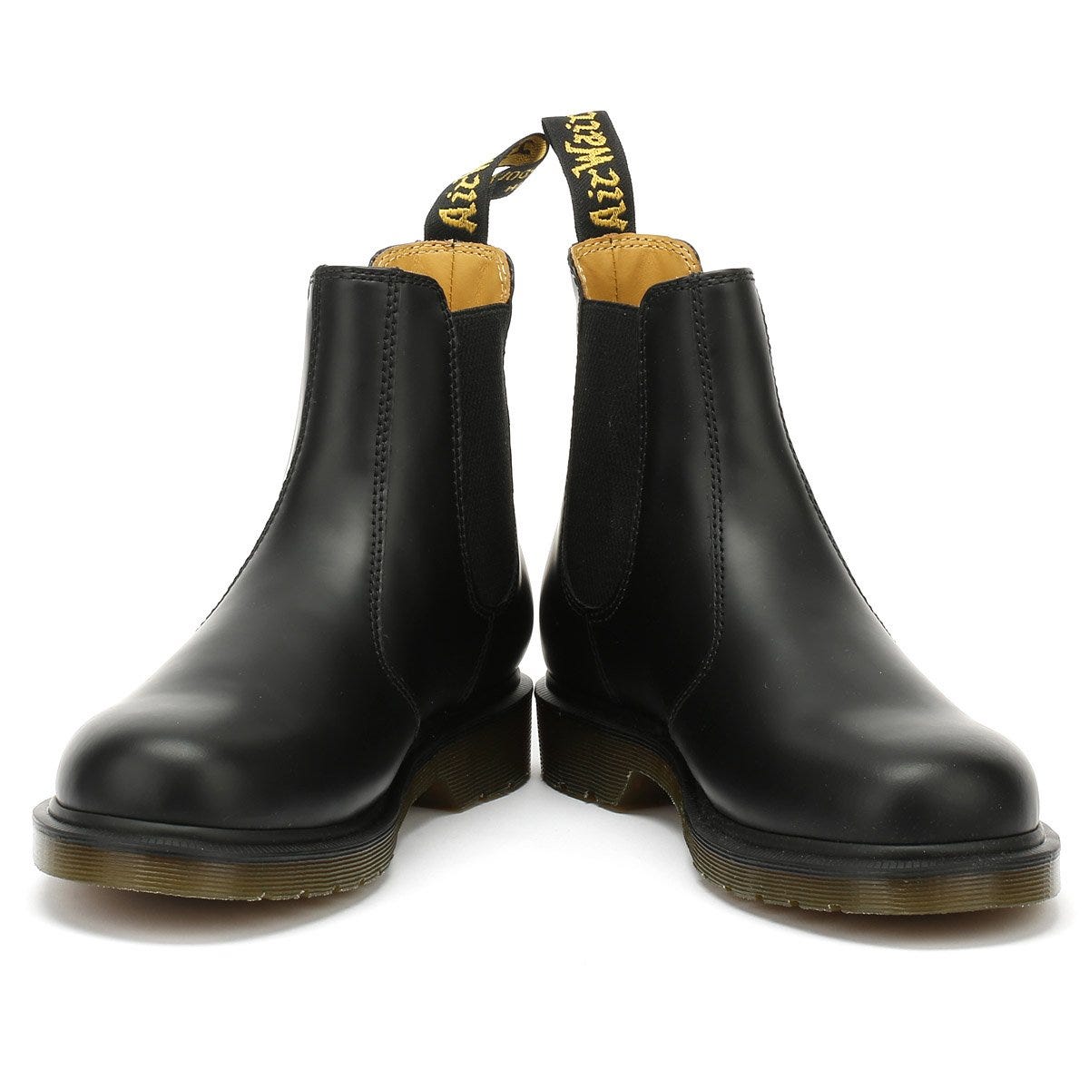 Dr. Martens 2976 Womens Bottes Chelsea en cuir noir