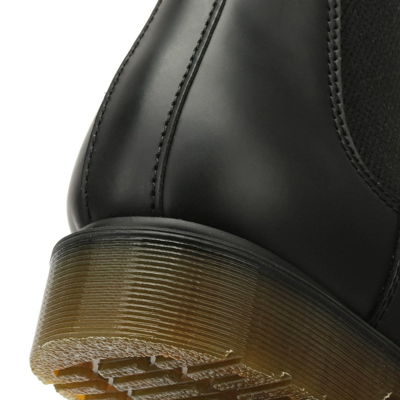 Dr. Martens 2976 Homme Noir Leather Chelsea Bottes