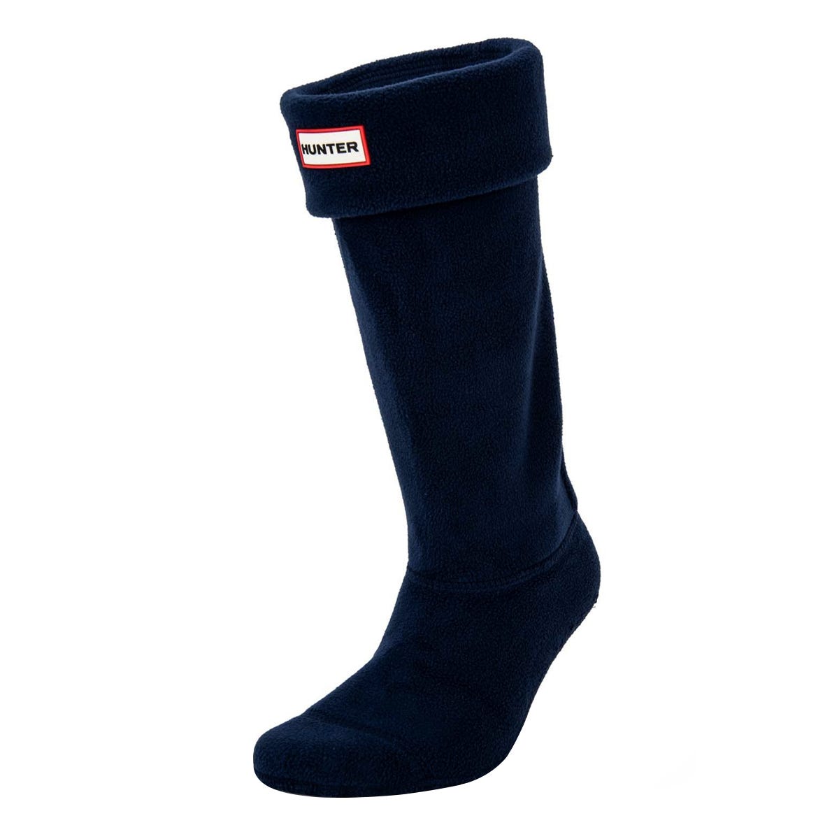 Chaussettes Hunter Recycled Fleece Tall Navy