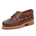 Timberland Mens Traditional 3 Eye Classic Boat Shoes Brown