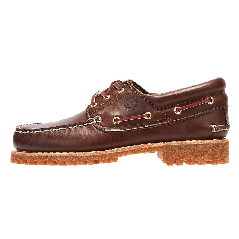 Timberland Mens Traditional 3 Eye Classic Boat Shoes Brown