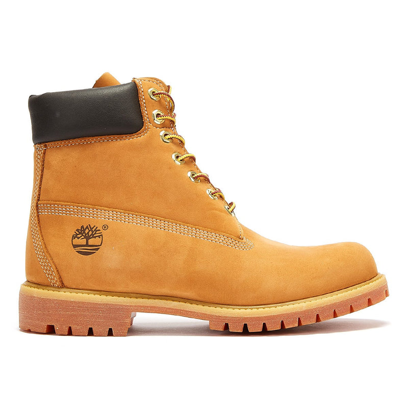 Timberland Bottes Premium 6 Pouces en Cuir Nubuck Blé pour Homme