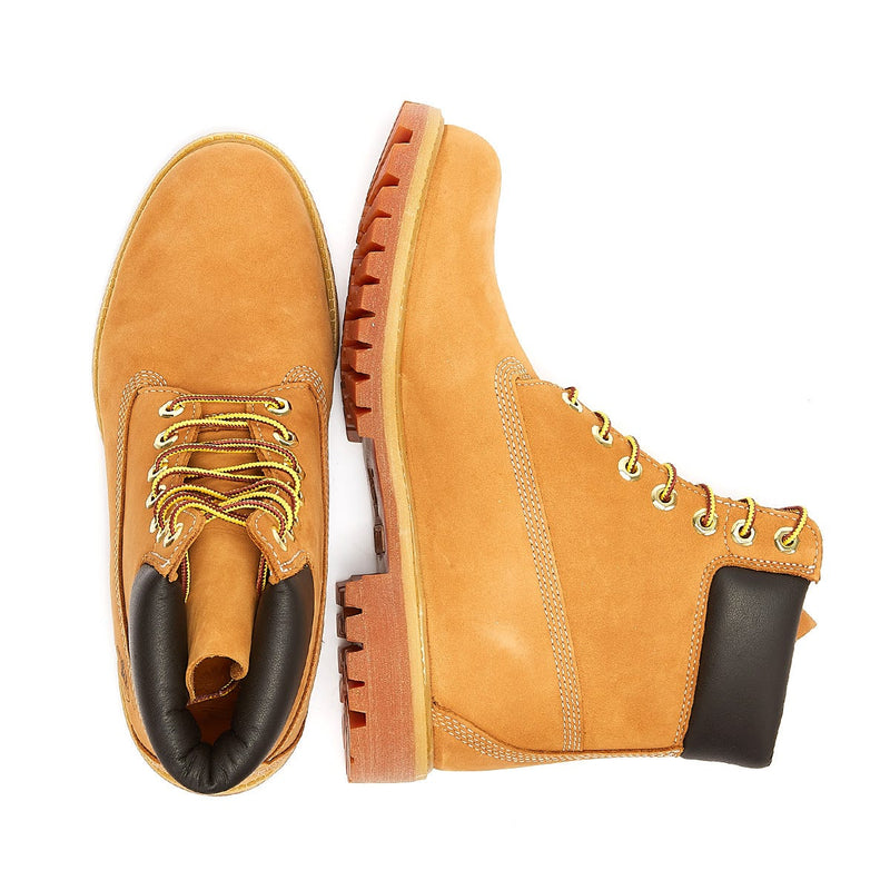 Timberland Bottes Premium 6 Pouces en Cuir Nubuck Blé pour Homme