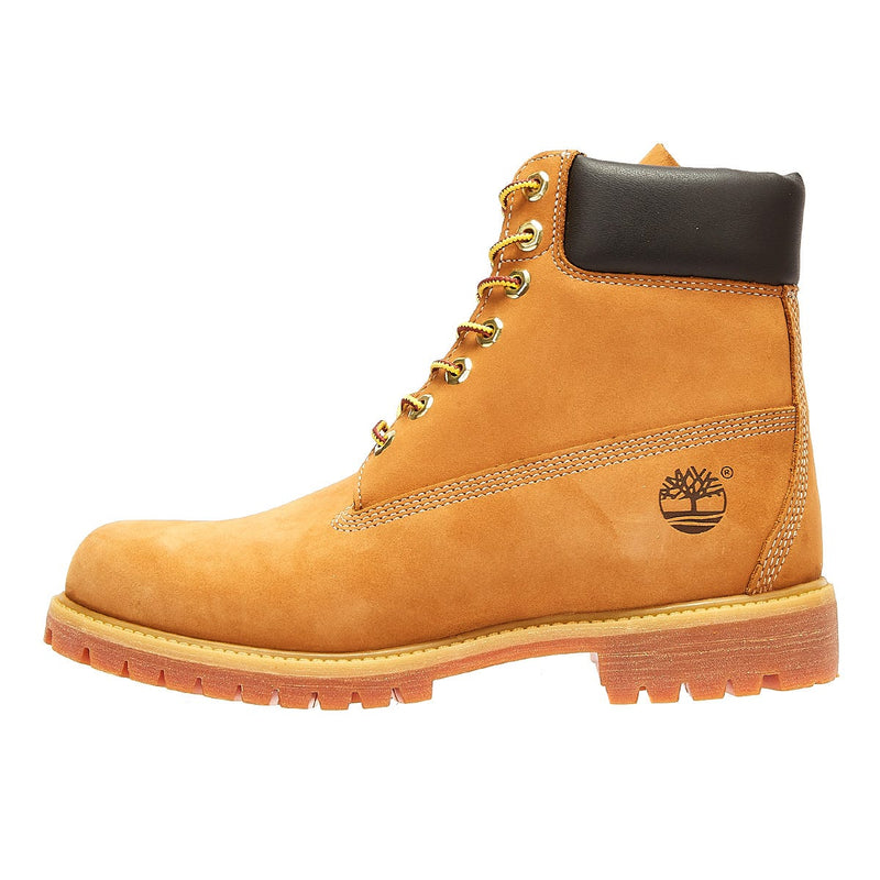 Timberland Bottes Premium 6 Pouces en Cuir Nubuck Blé pour Homme
