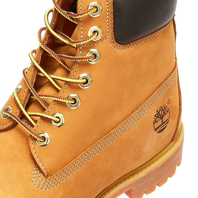 Timberland Bottes Premium 6 Pouces en Cuir Nubuck Blé pour Homme