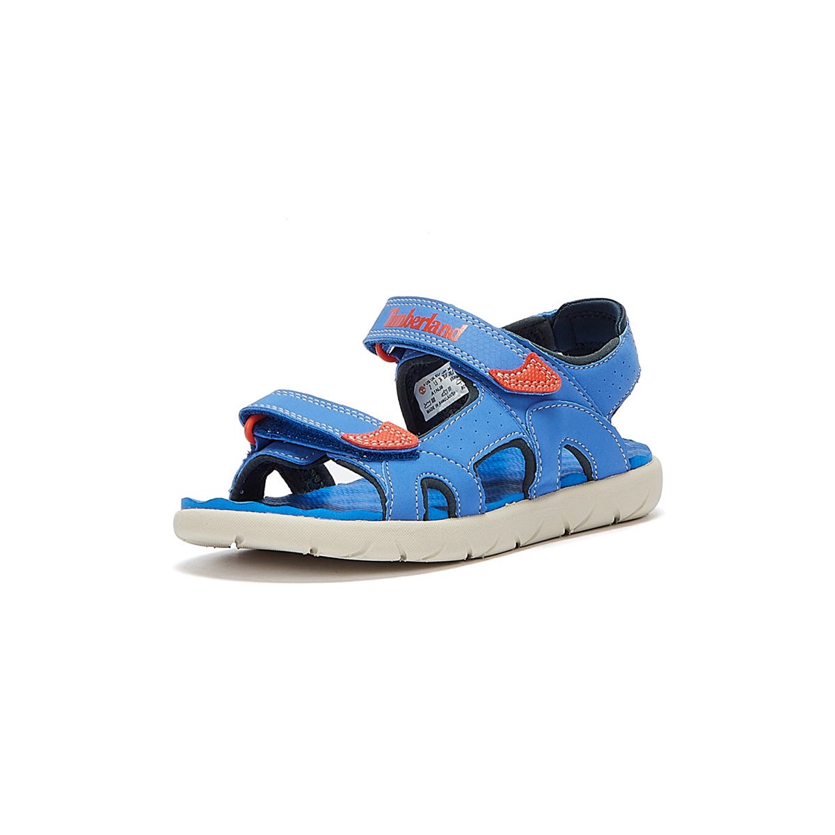 Timberland Perkins Row 2-Strap Infant Bright Blue Sandales