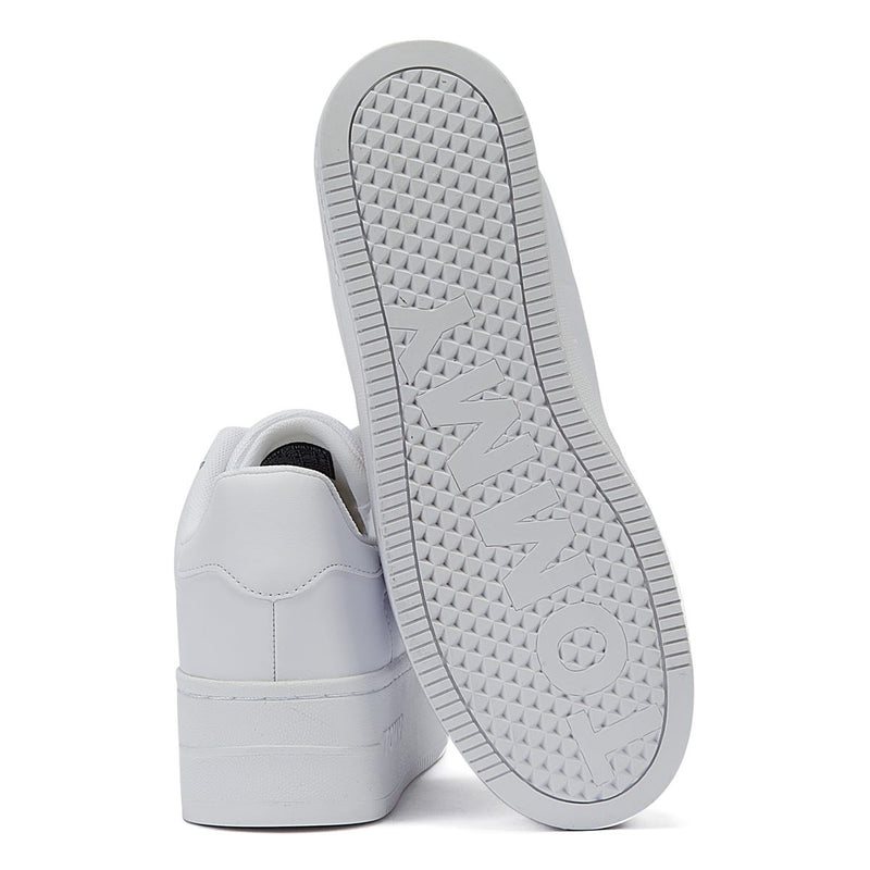 Tommy Jeans Flatform Womens Essential White Trainers