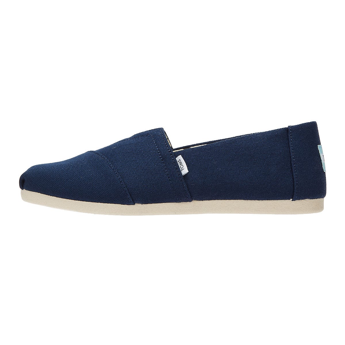 Espadrilles TOMS Alpargata Cotton Canvas pour hommes bleu marine