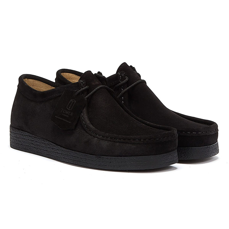 Tower London Apache Chaussures en daim noir