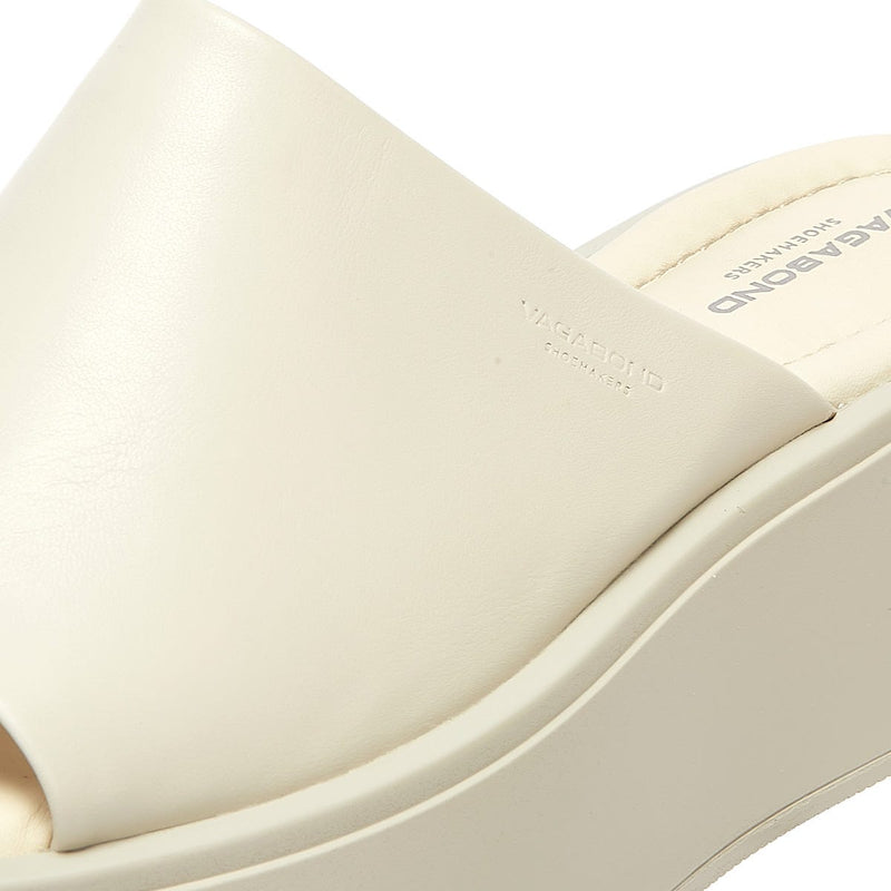 Vagabond Courtney Claquettes blanc cassé pour femme