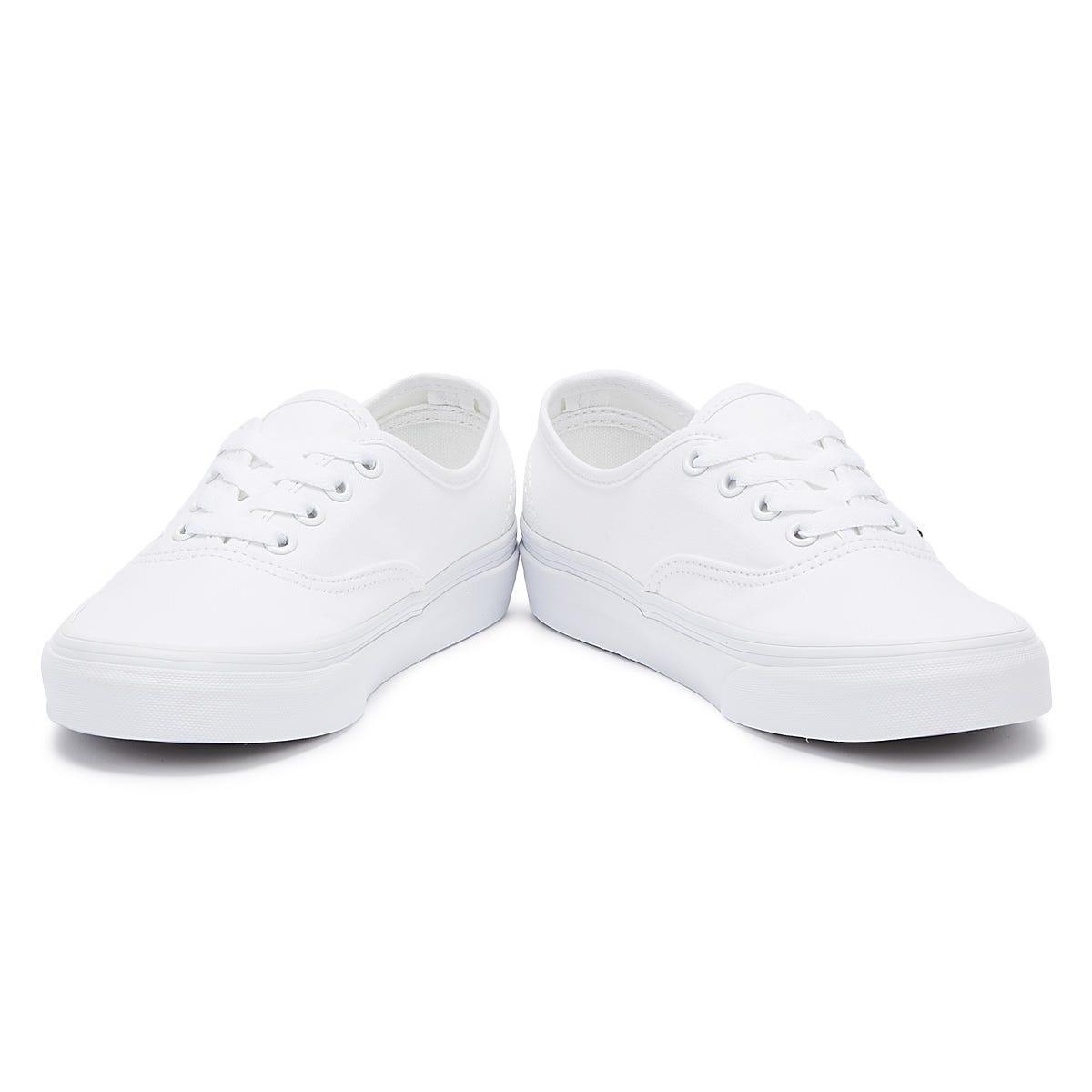 Vans Authentic Baskets en toile blanche pour hommes