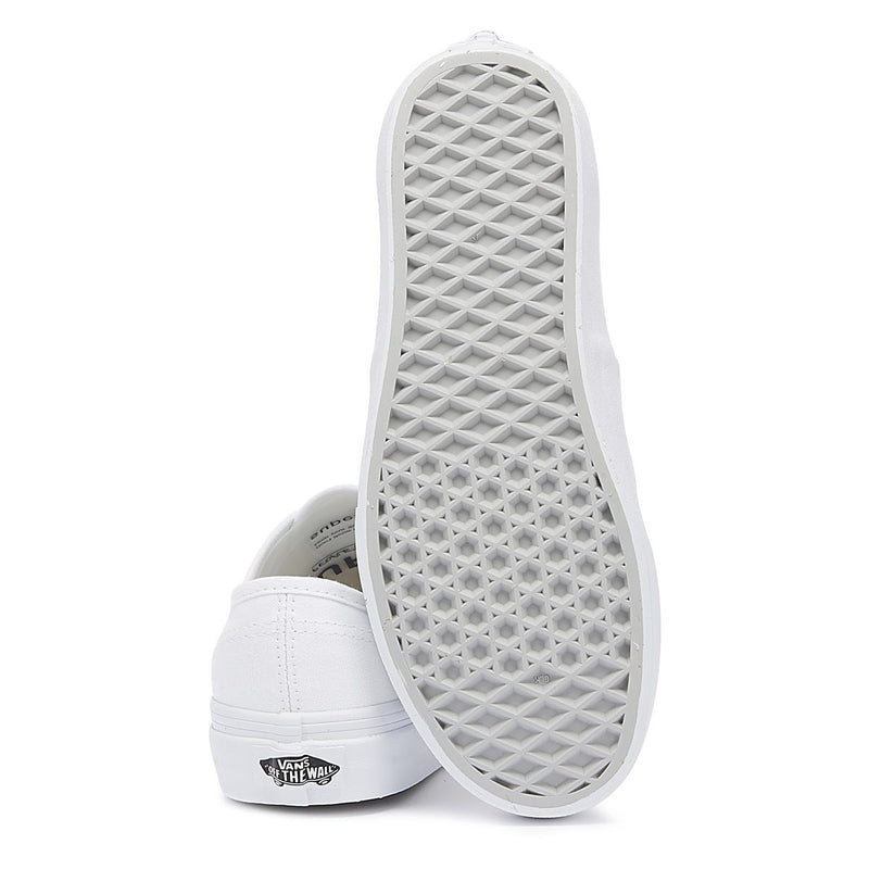 Vans Authentic Baskets en toile blanche pour femmes