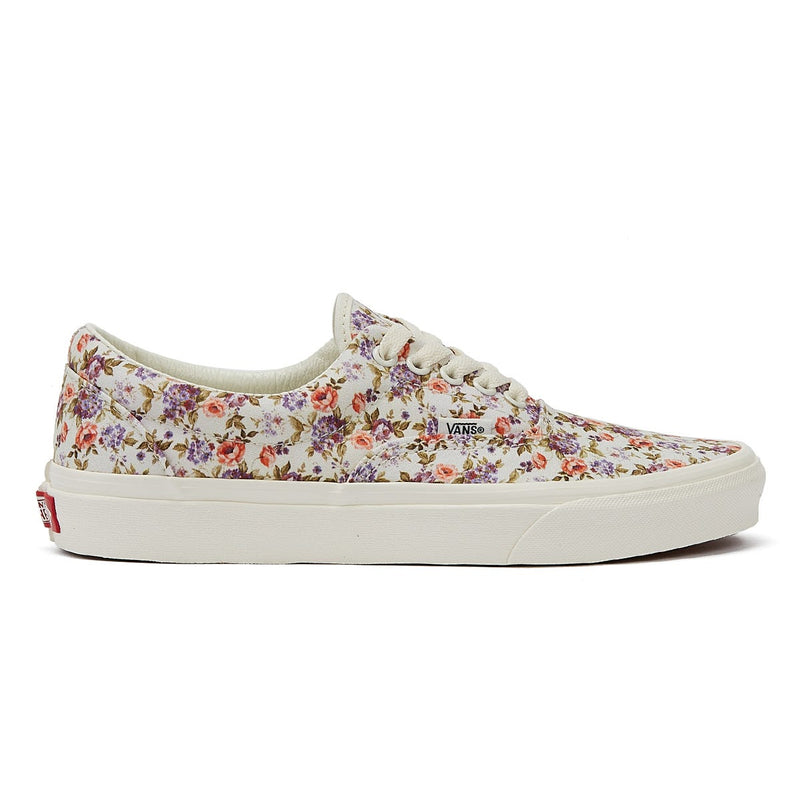 Vans Era Vintage Womens Floral White Trainers
