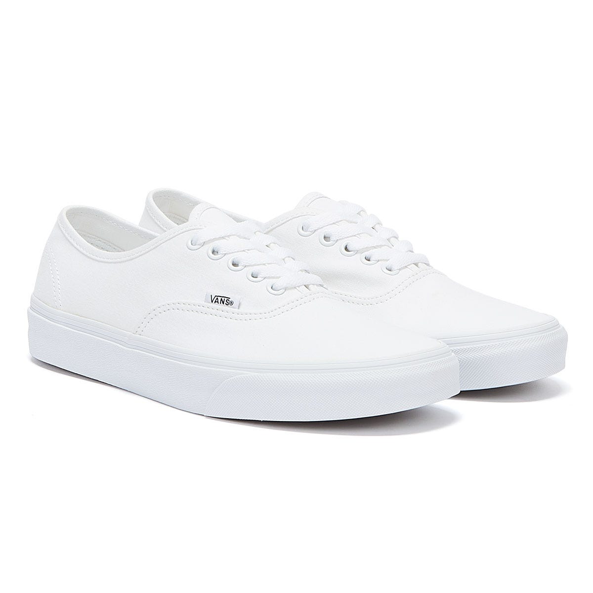 Vans Authentic Baskets en toile blanche pour hommes