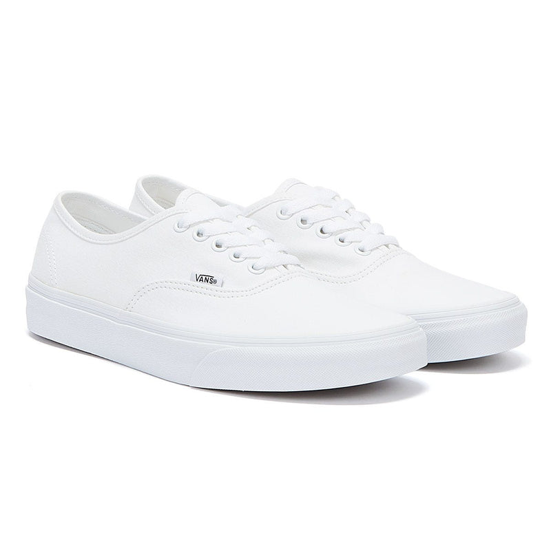 Vans Authentic Baskets en toile blanche pour hommes