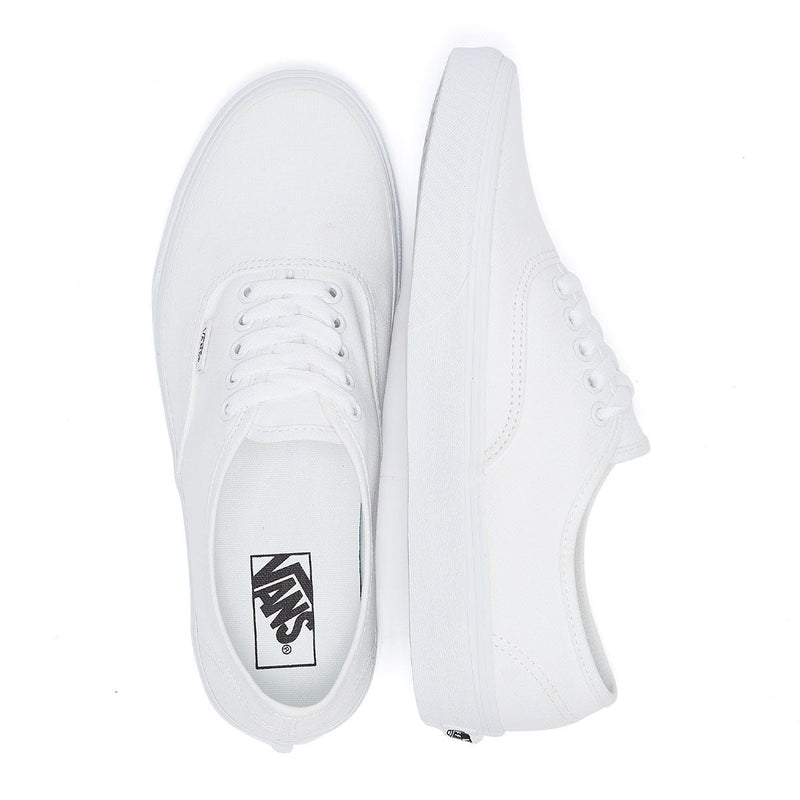 Vans Authentic Baskets en toile blanche pour hommes