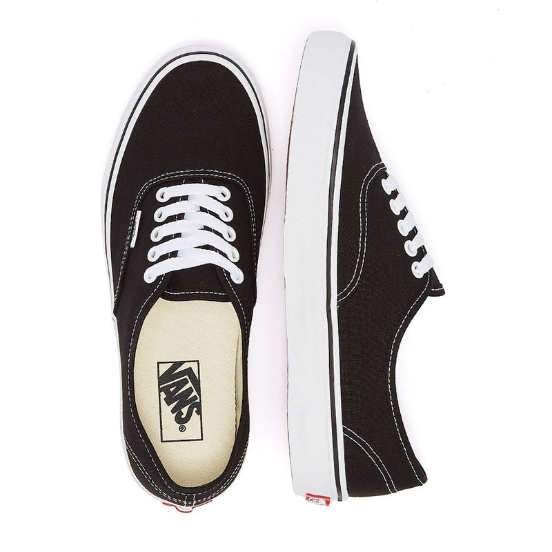 Vans Authentic Baskets en toile Noir / Blanc