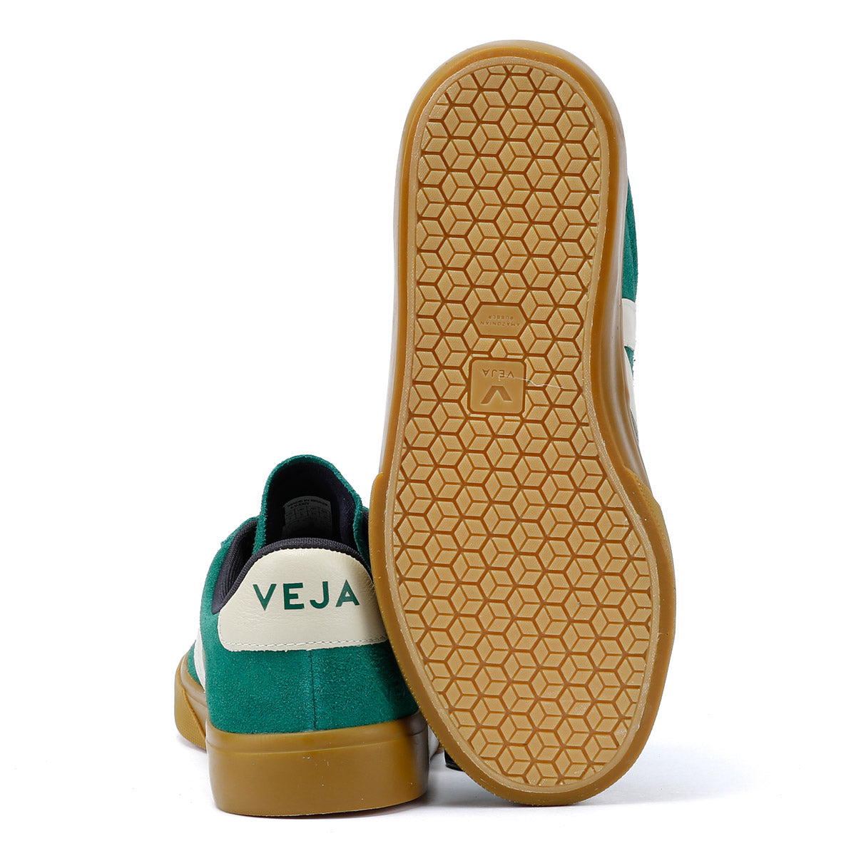Veja Campo Baskets en daim vert pour femme