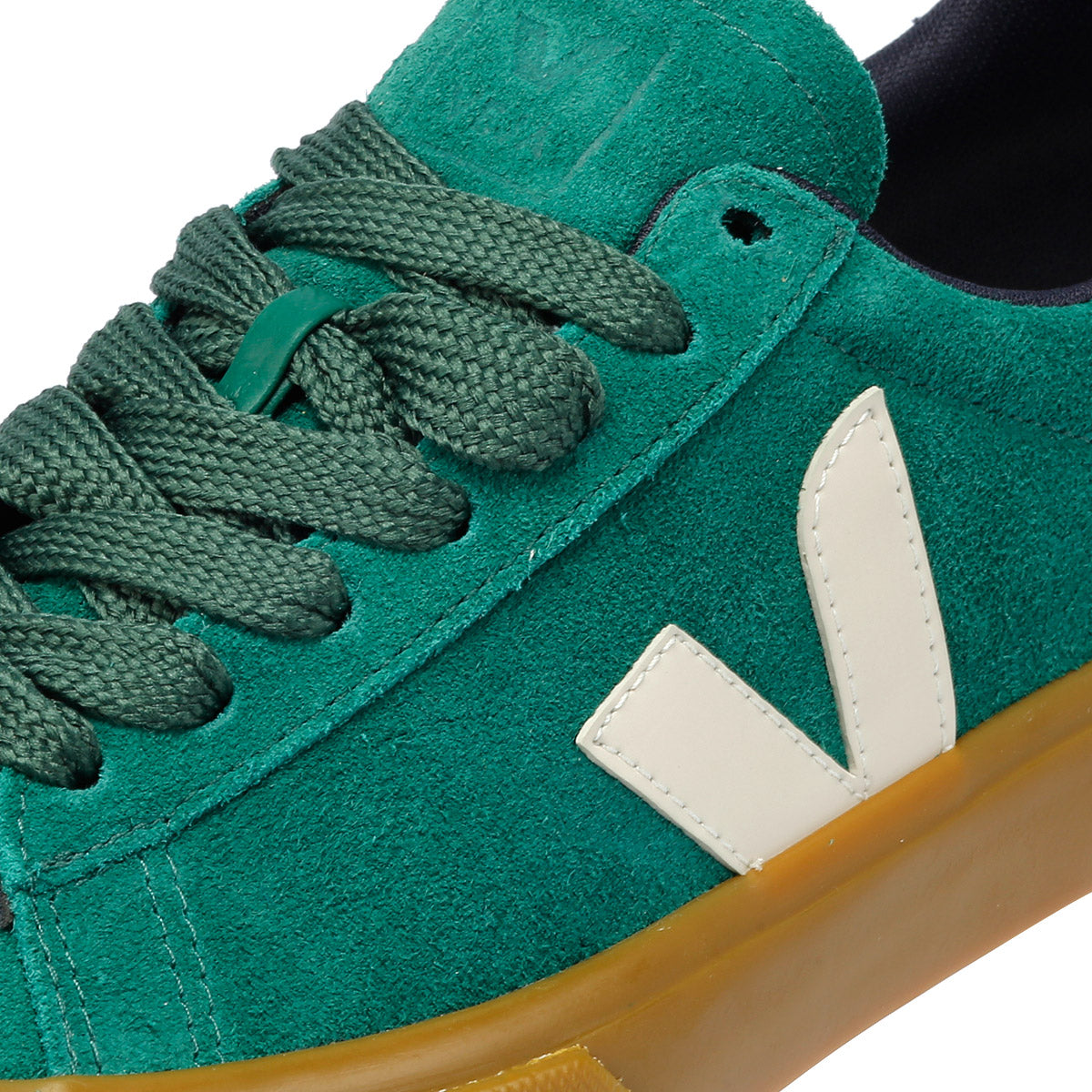Veja Campo Baskets en daim vert pour femme