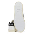 Veja Esplar Leather Baskets blanches / noires pour femmes