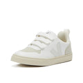 Baskets Veja V-10 Vegan Junior Blanc / Naturel